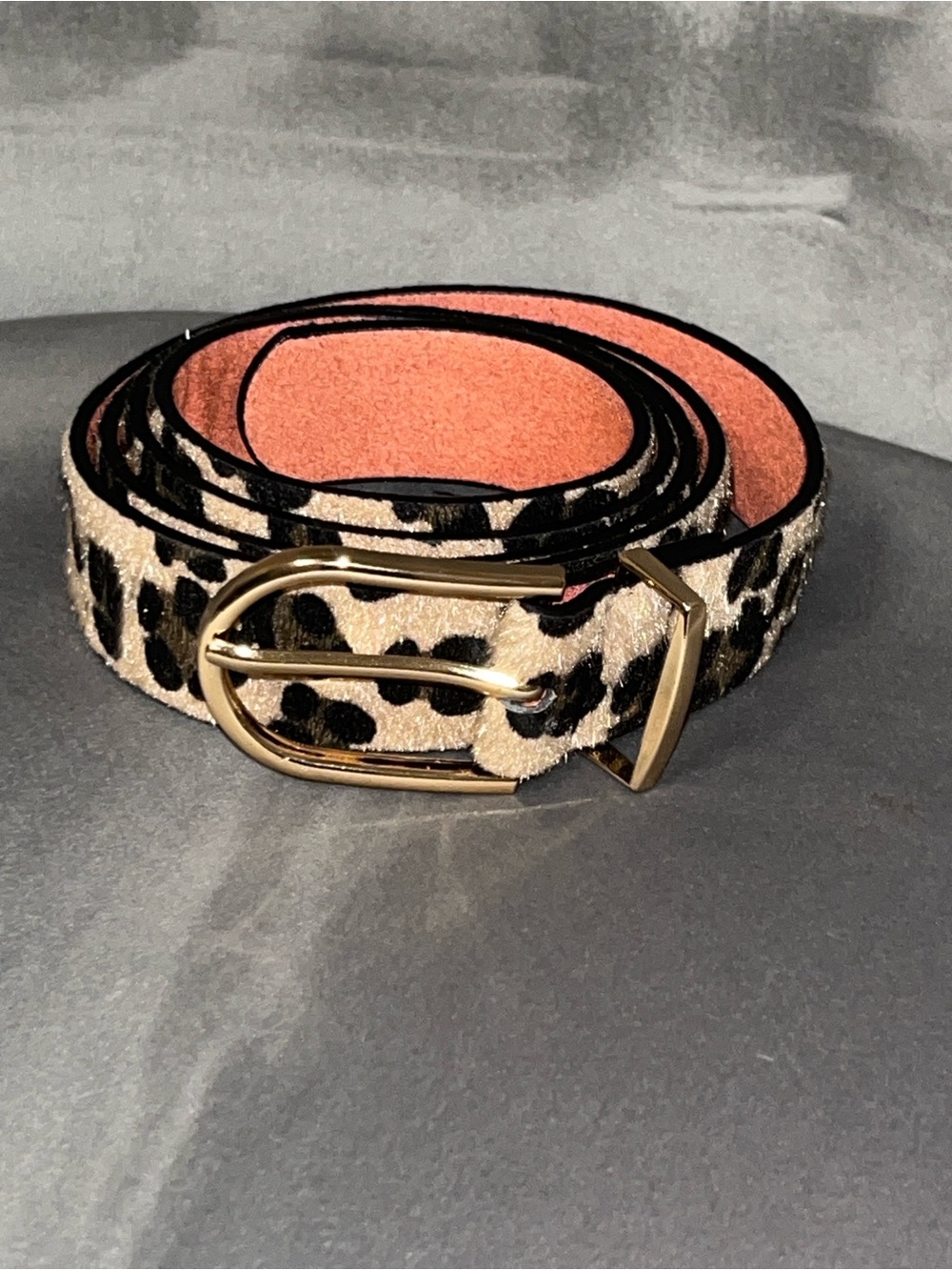 Leopard belt